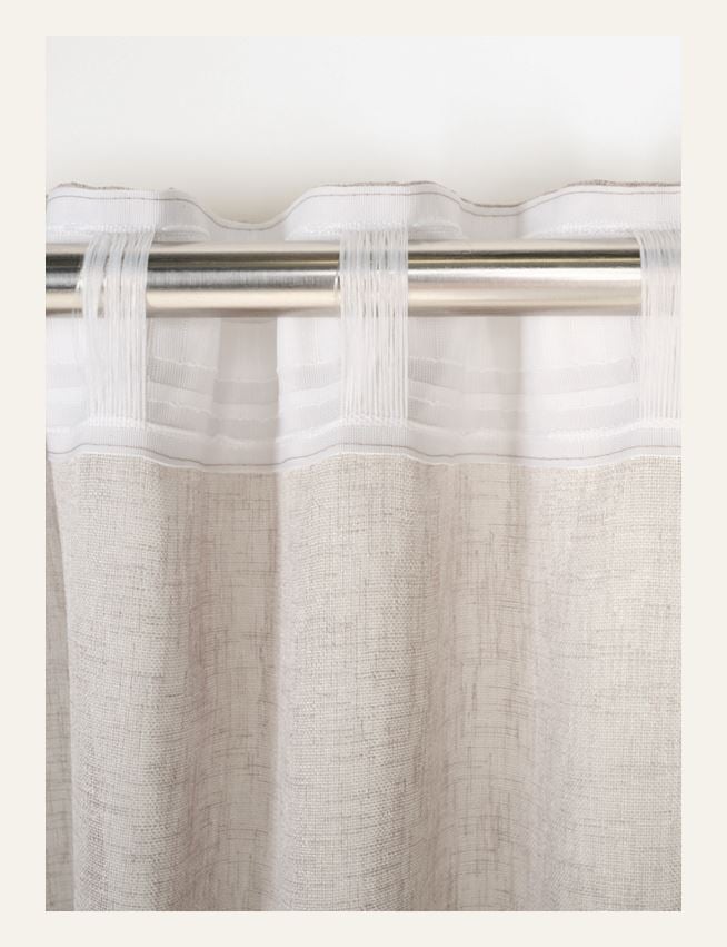 Gardin lys beige - 5