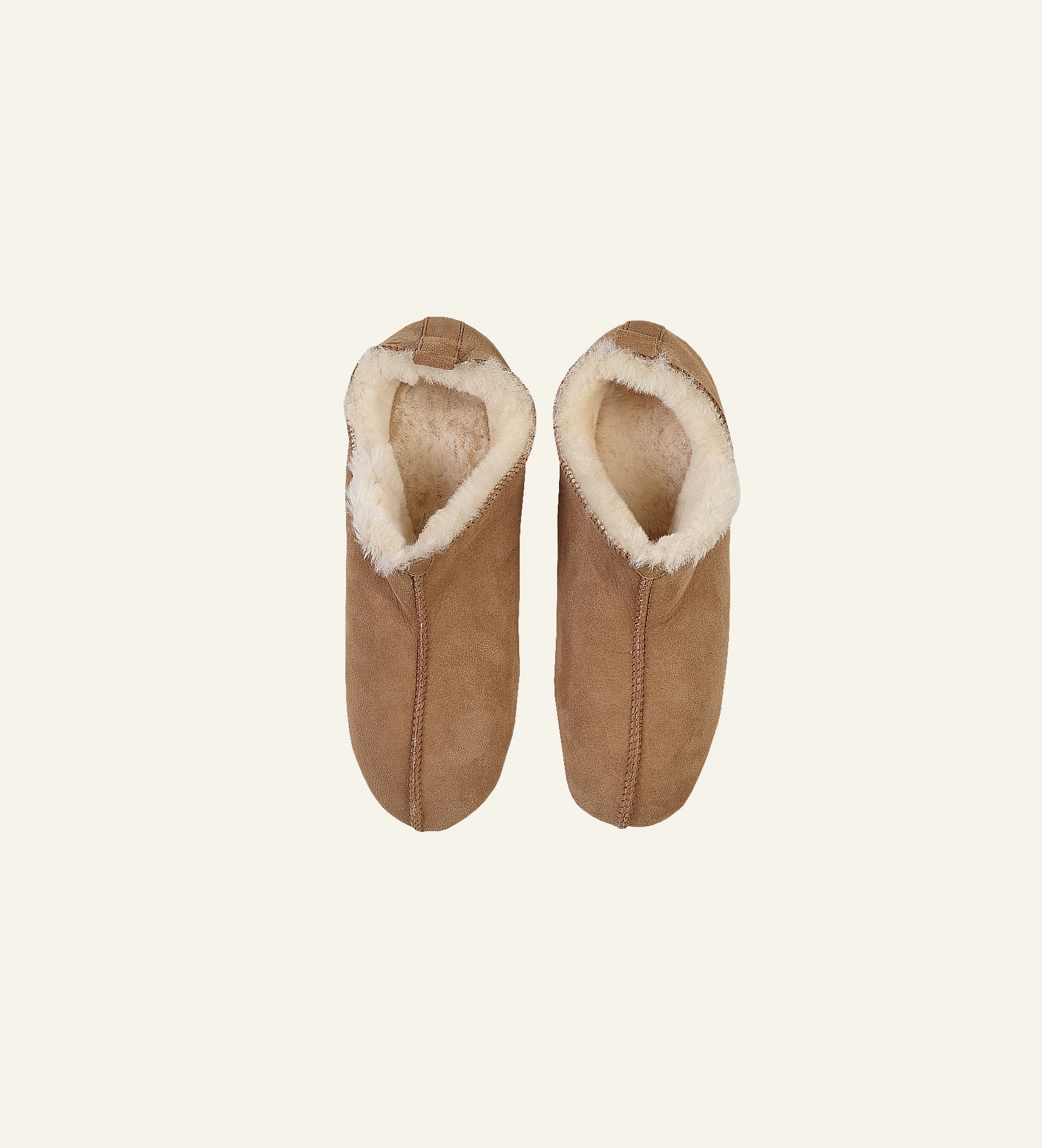 Skinntøfler natur - 2