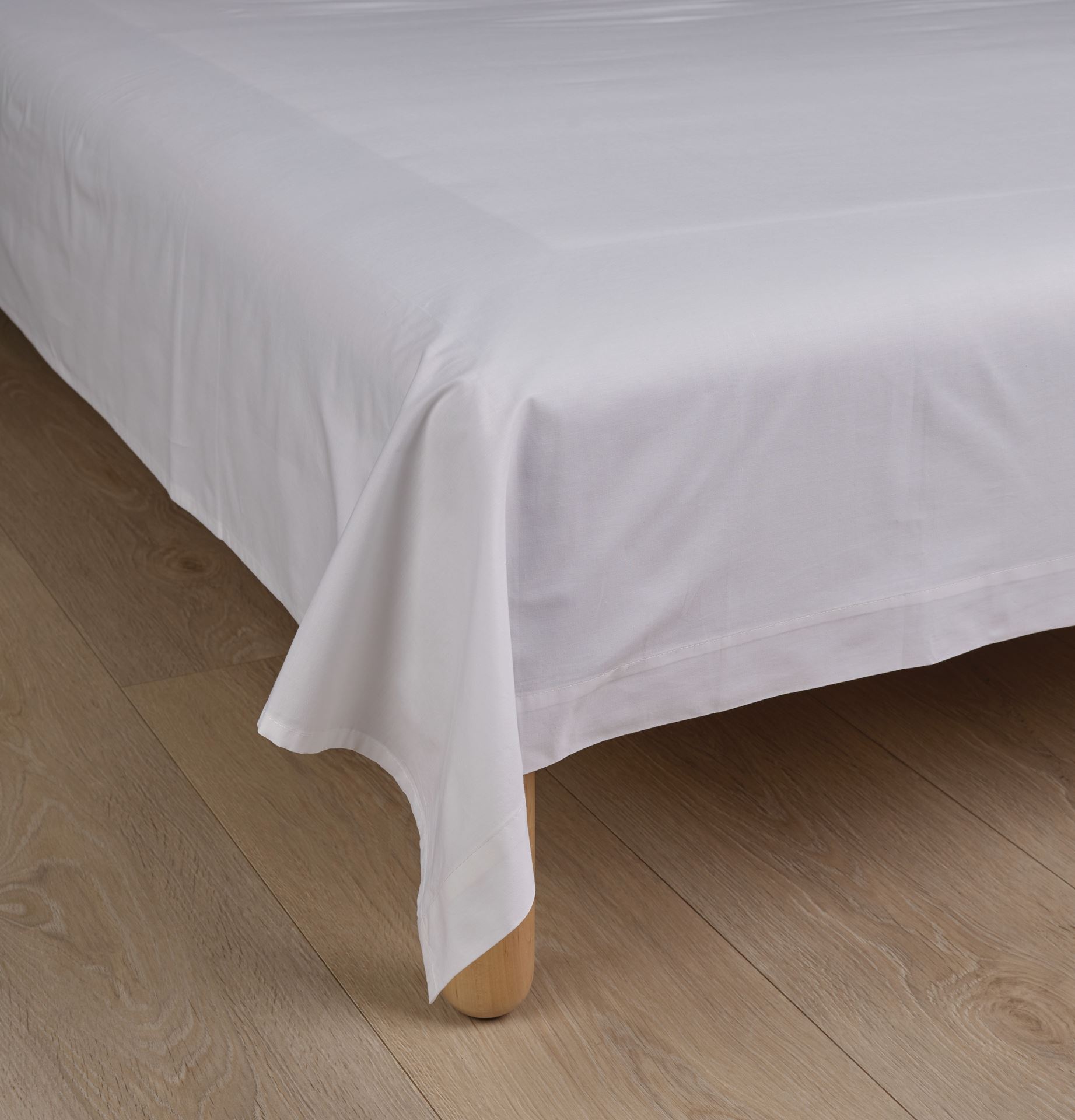 Bomull laken hvit - 2