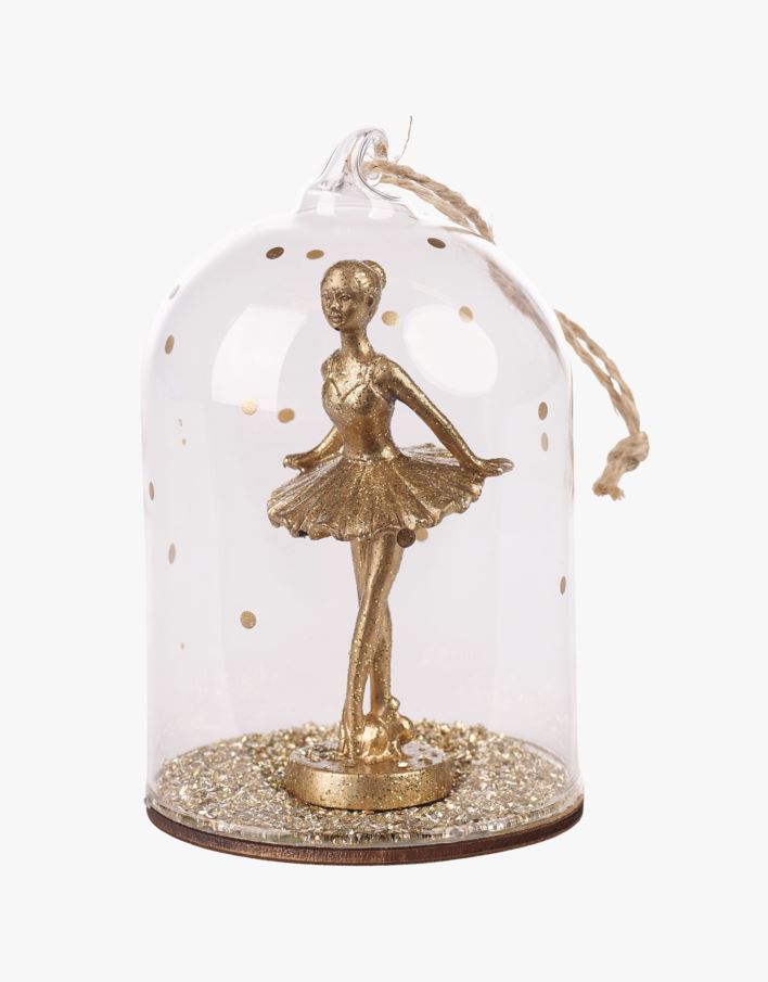 Pynt gull - 6,8x6,8x10,5 cm gull - 1