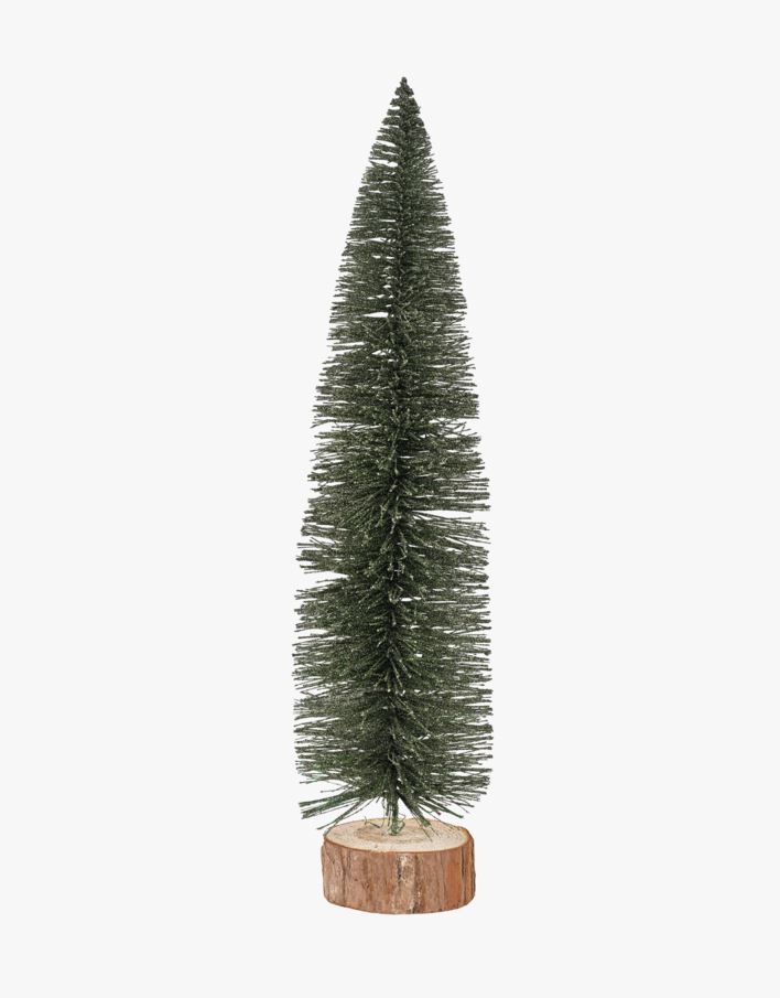 Spruce tree pynt grønn  - 9,5x9,5x30 cm grønn - 1