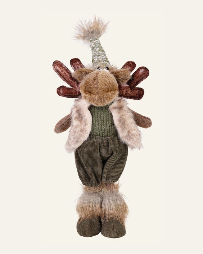 Julenisse grønn - 13x8x30 cm grønn - 1