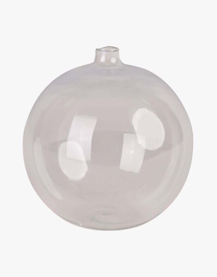 Vase transparent - 12x12x13 cm transparent - 1