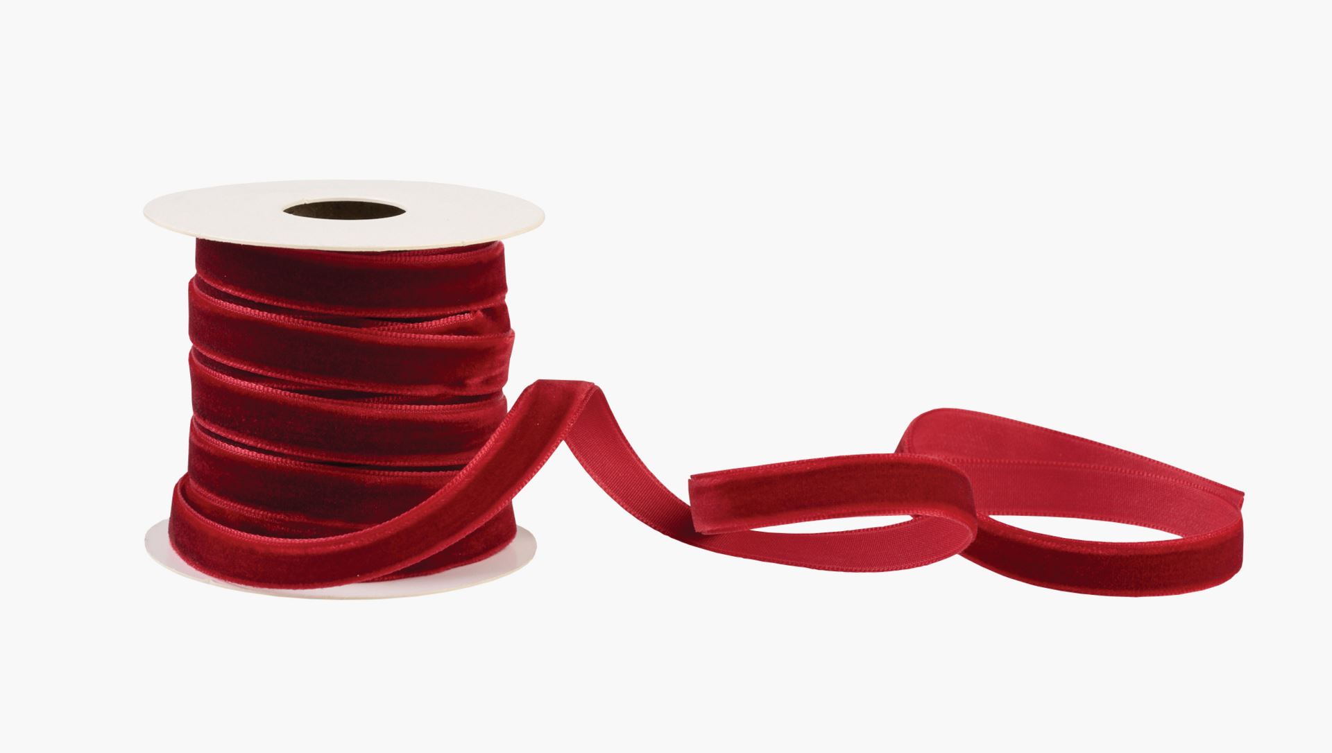 Bånd rød - 1cm x 5m rød - 1