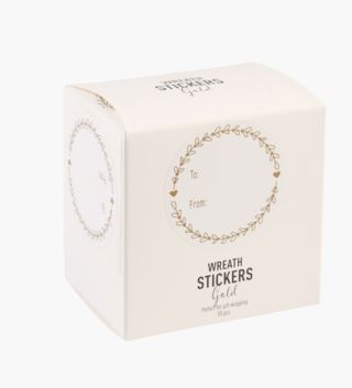 Kid Gold Wreath Klistrelapper Gull ø5 cm