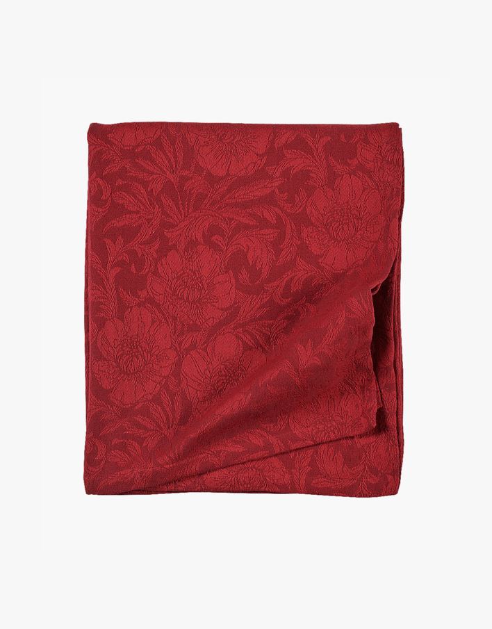 Jaquard duk rød - 140x350 cm rød - 1