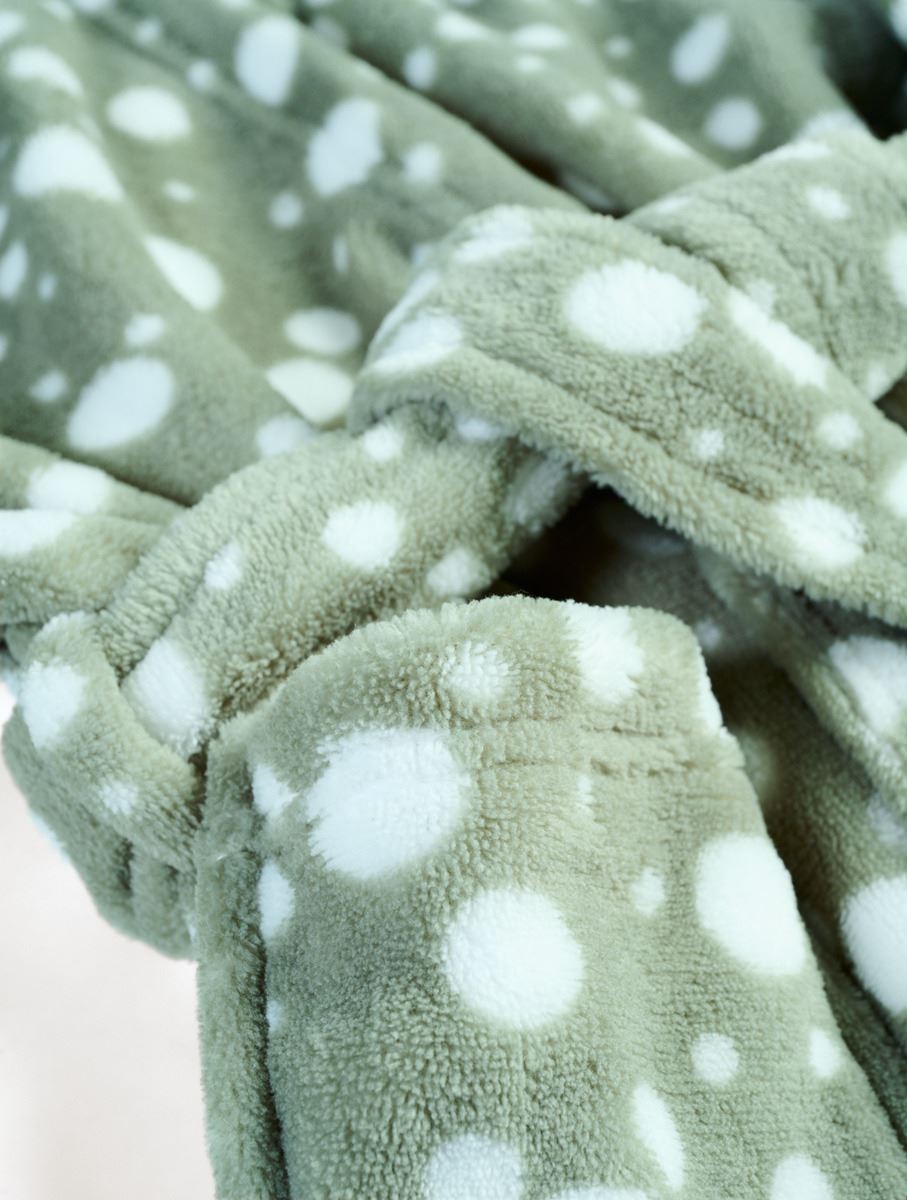 Morgenkåpe lys grønn - 2