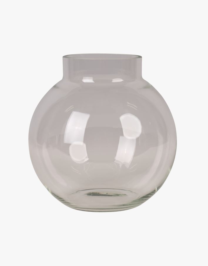 Vase transparent - 18x18x19 cm transparent - 1