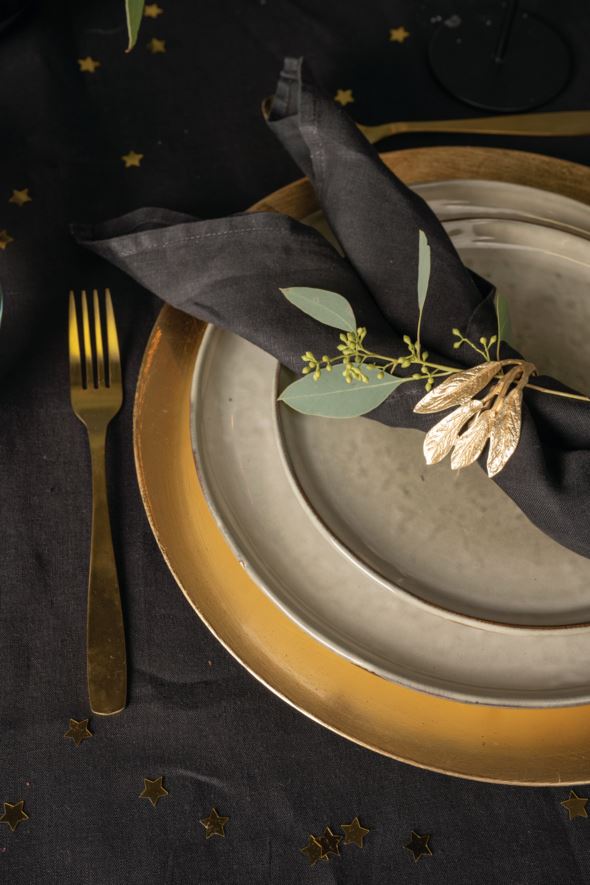 Dekketallerken gull - 3