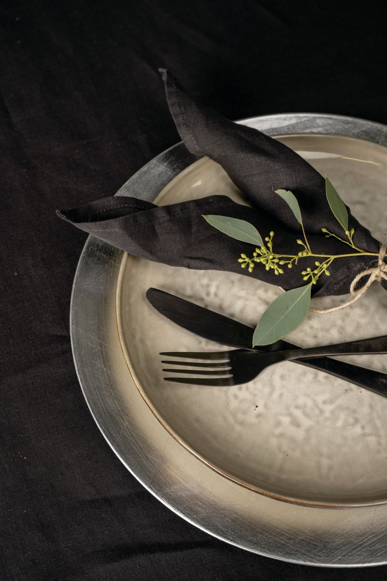 Dekketallerken sølv - 2