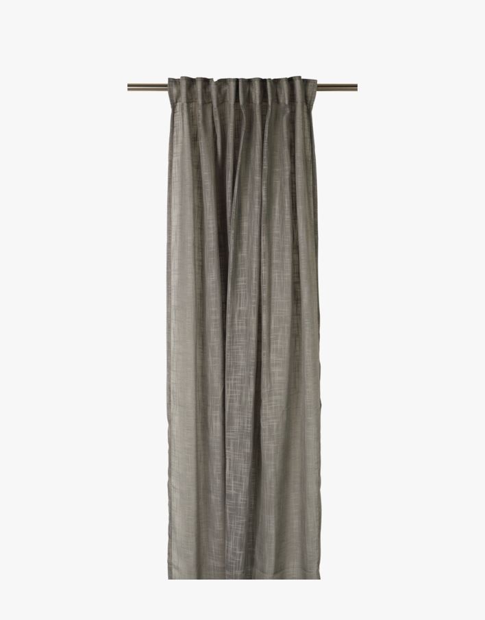 Adele gardin grå  - 140x160 cm grå - 1