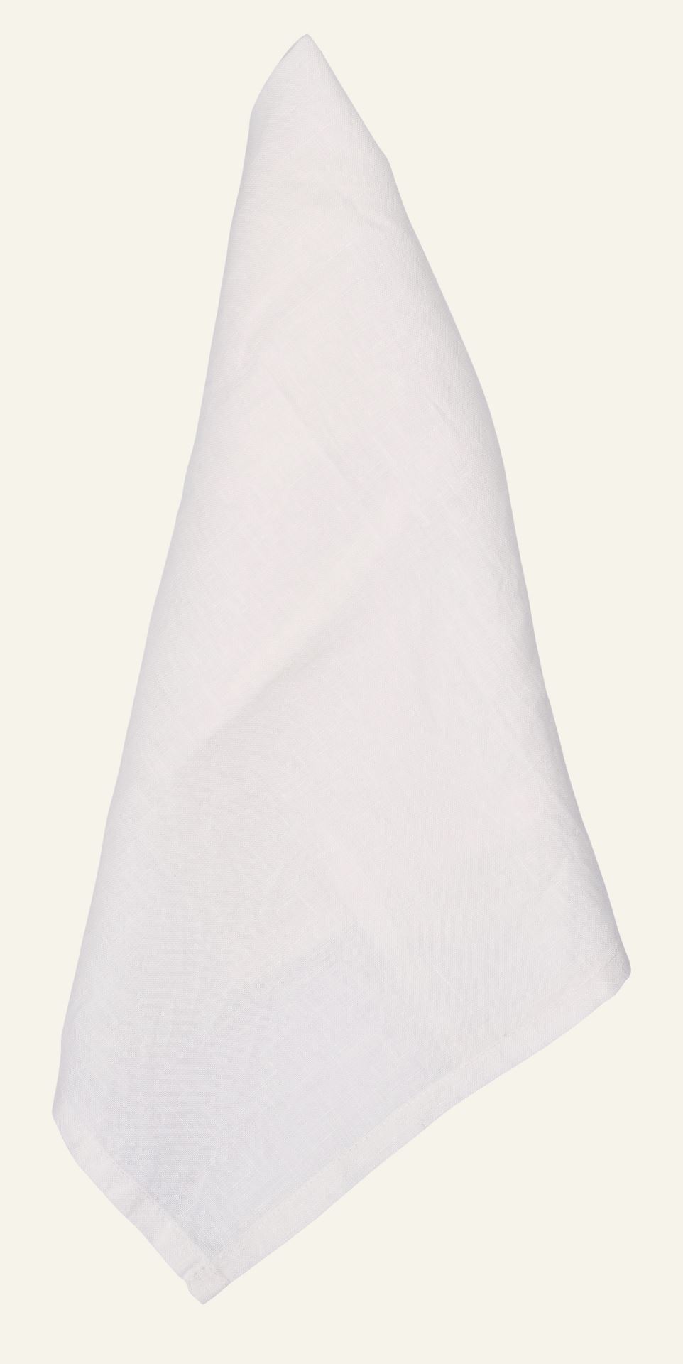 Linserviett hvit - 4