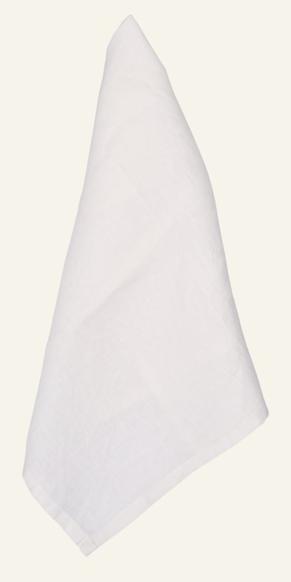 Linserviett hvit - 4