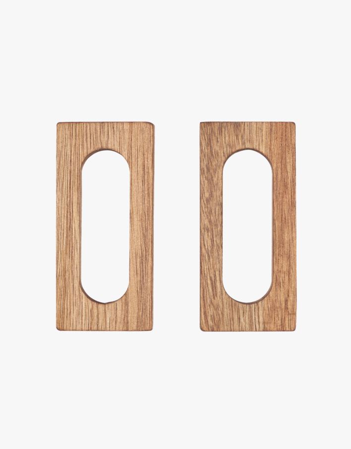 2 pk serviettringer brun - 7,7x3,6x1,5 cm brun - 1