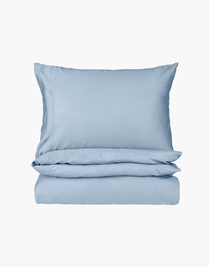 Sateng sengesett himmelblå - 140x200 cm himmelblå - 1