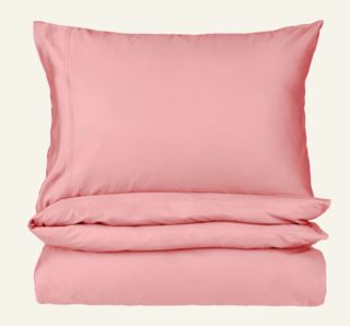 Kid Eden Stonewashed Sateng Sengesett Ørkenrosa 200x220 cm
