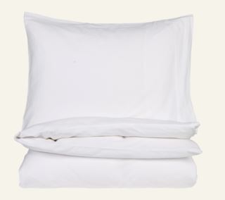 Kid Eden Stonewashed Sateng Sengesett Hvit 140x220 cm