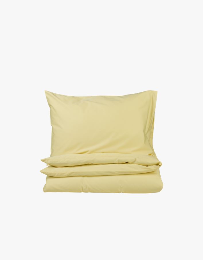 Sateng sengesett lys gul - 140x200 cm lys gul - 1