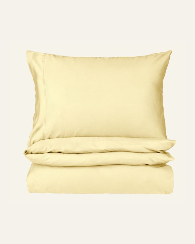 Sateng sengesett lys gul - 140x200 cm lys gul - 1