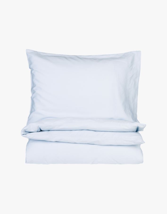 Sateng sengesett lys blå - 140x220 cm lys blå - 1