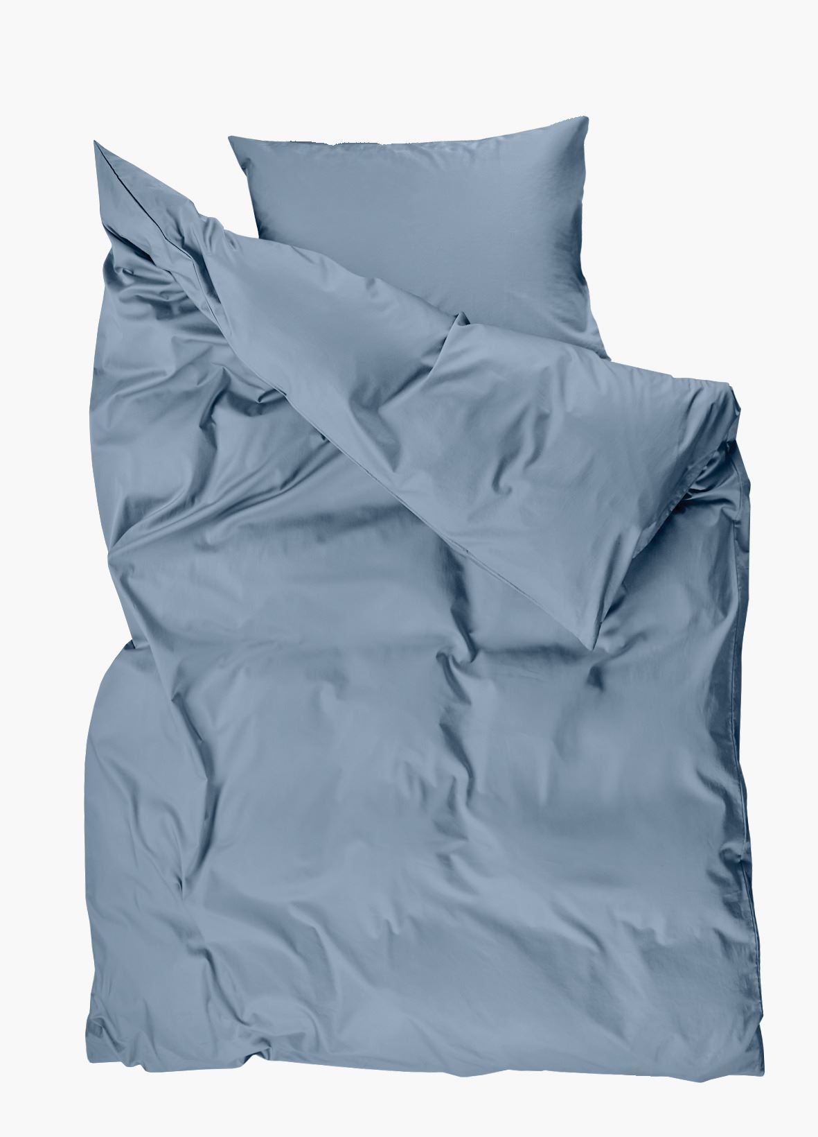 Sateng sengesett gråblå - 4