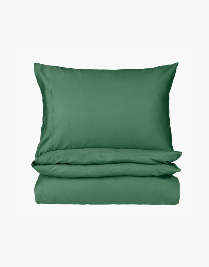 Sateng sengesett mosegrønn - 140x200 cm mosegrønn - 1