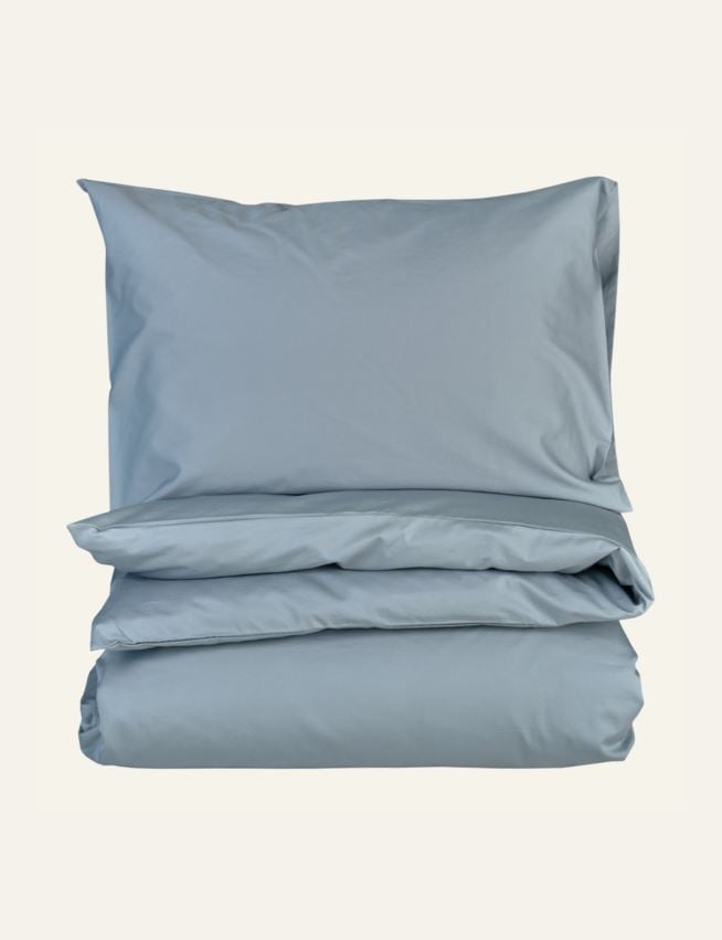 Sateng sengesett gråblå - 2