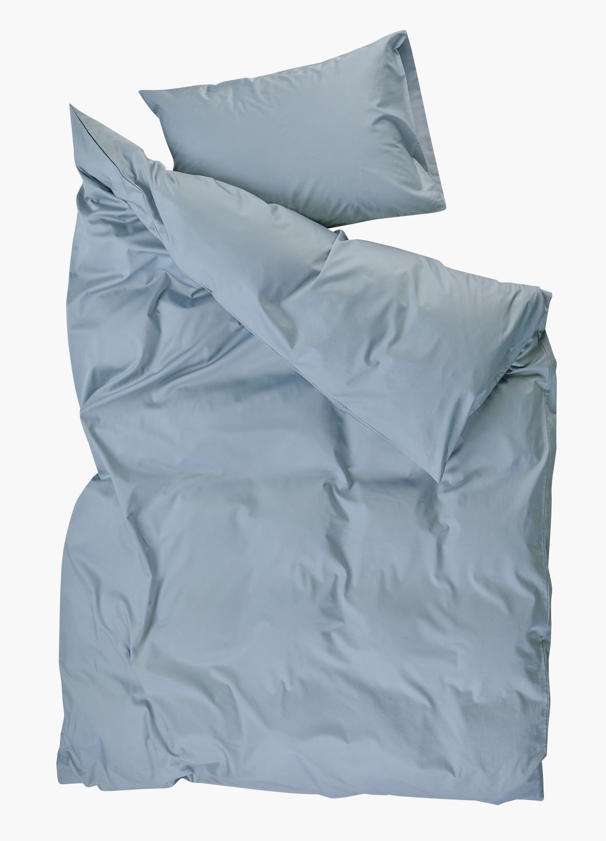 Sateng sengesett gråblå - 3