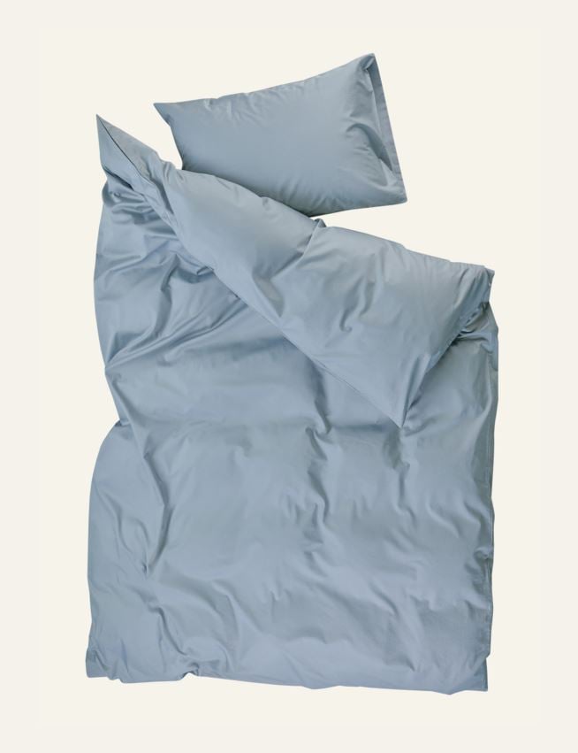 Sateng sengesett gråblå - 3