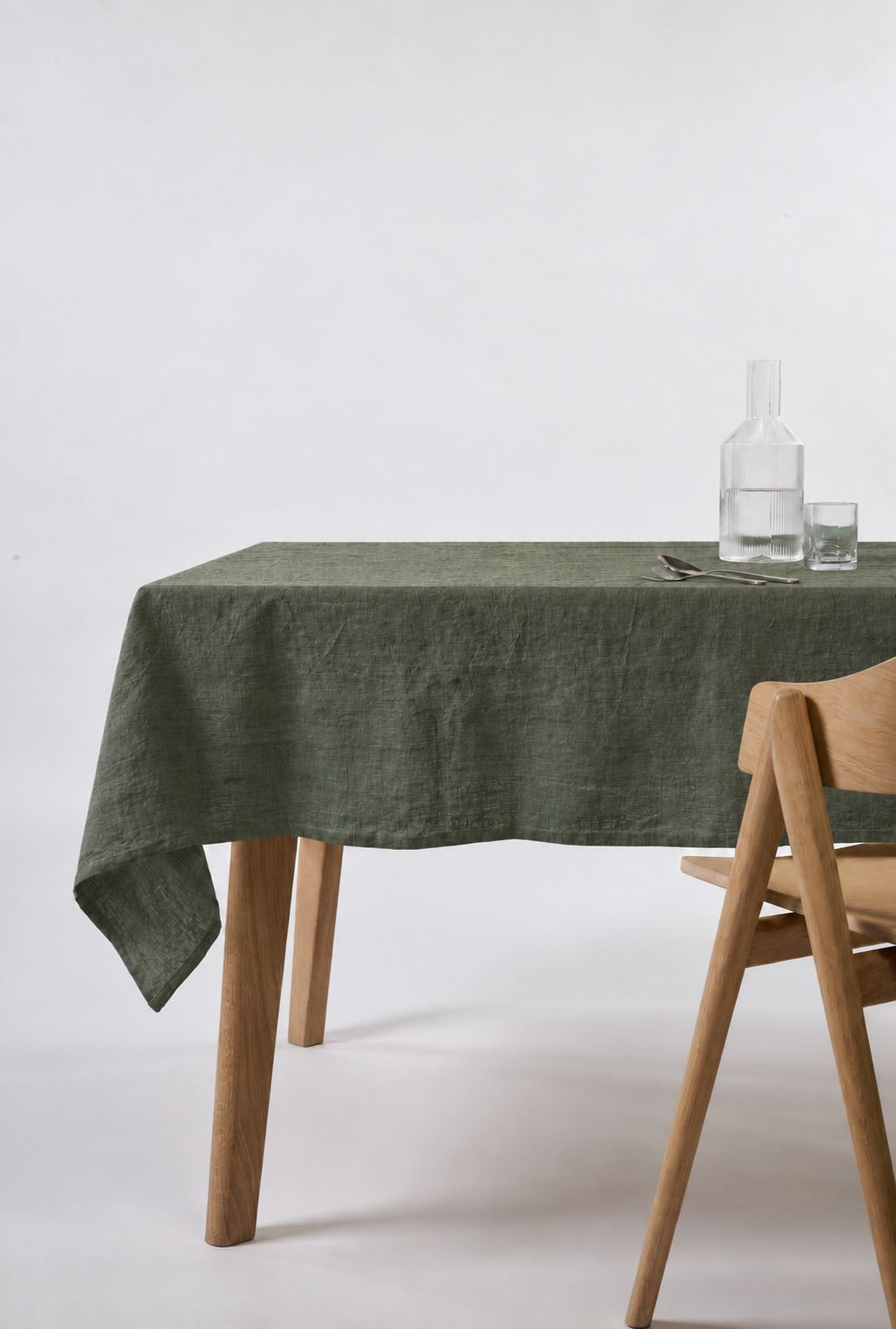 Linduk skogsgrønn - 140x350 cm skogsgrønn - 1