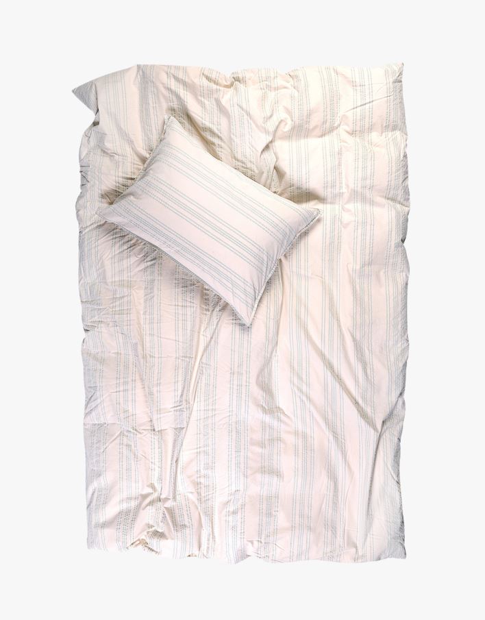 Bomull sengesett lys grønn - 200x220+50x70 cm lys grønn - 1