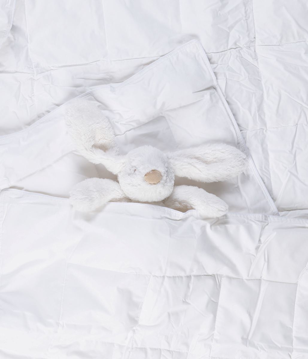 Barn helårs fiberdyne hvit - 3