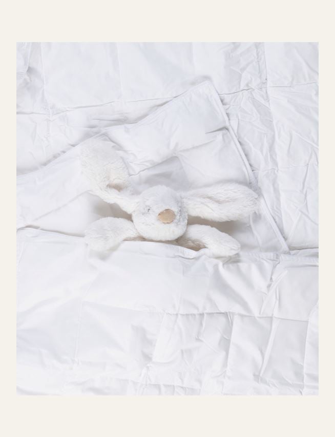 Barn helårs fiberdyne hvit - 3