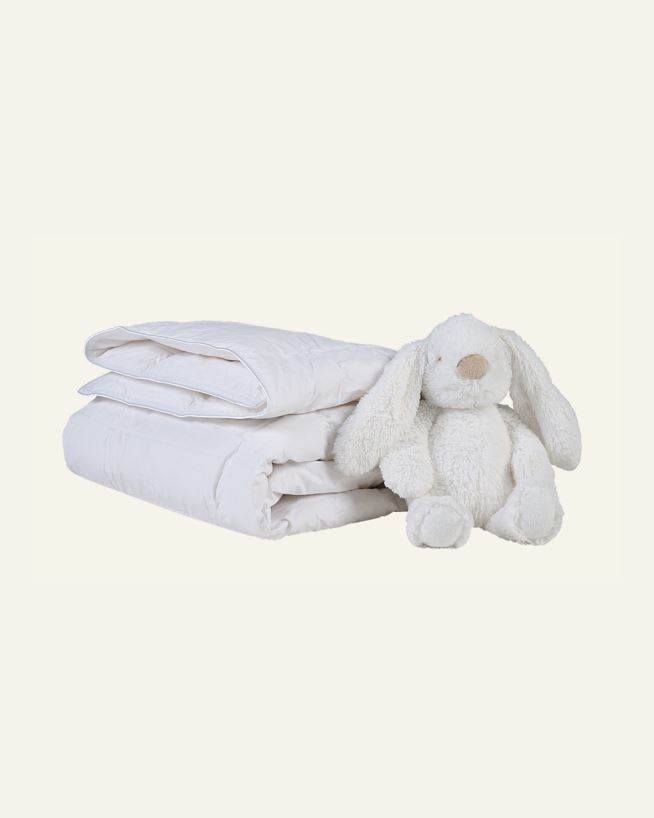 Baby helårs dundyne hvit - 80x100 cm hvit - 1