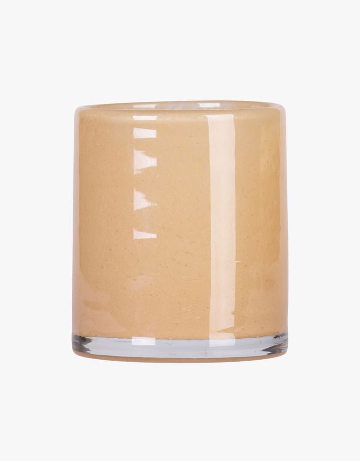 Telysholder hvete - 8x8x9 cm hvete - 1