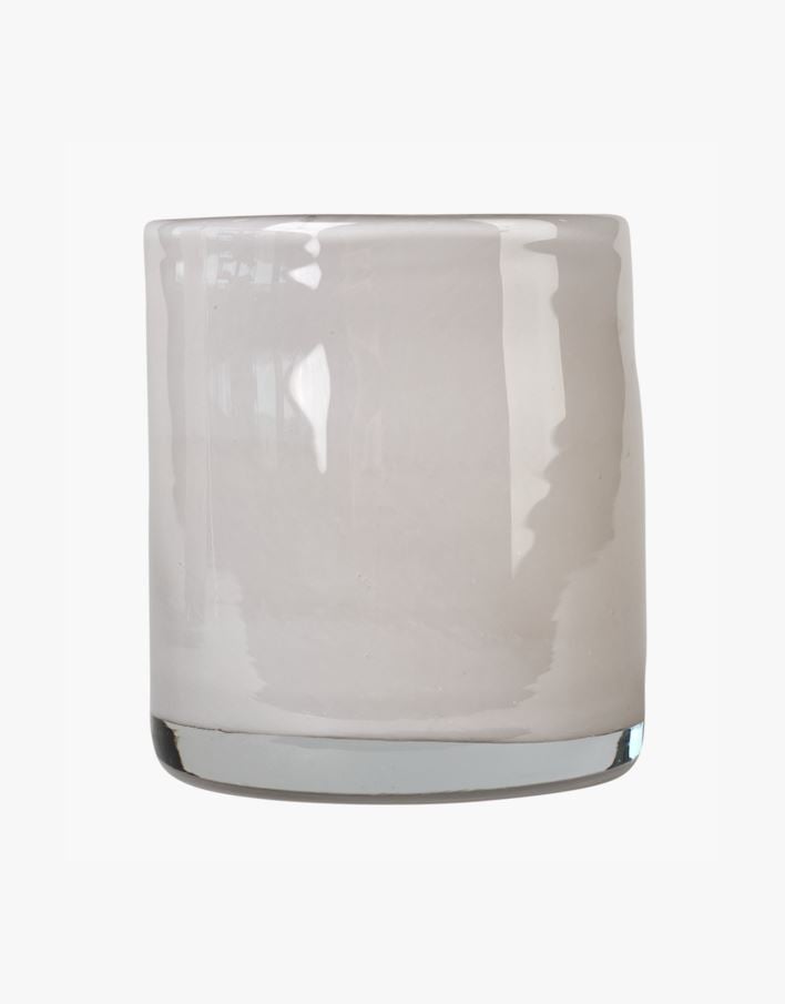 Telysholder lys grå - 8x8x9 cm lys grå - 1