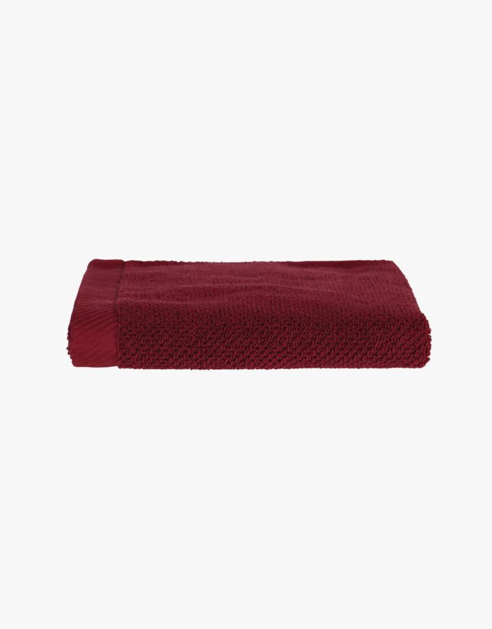 Oliane Organic håndkle rød  - 70x140 cm rød - 1