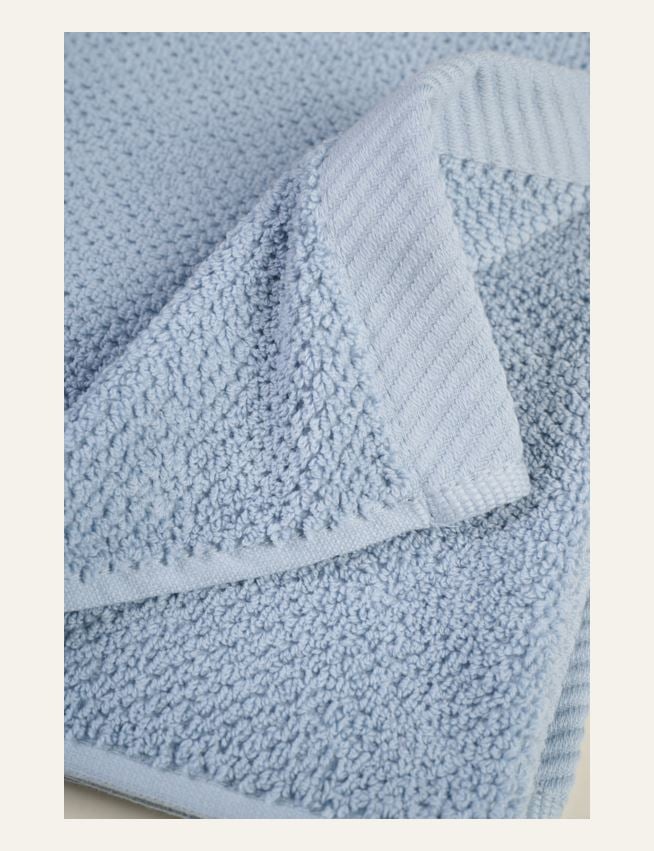 Håndkle lys blå - 3
