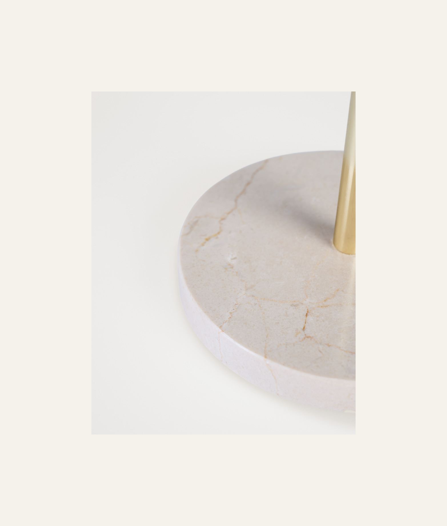 Kjøkkenrullholder beige - 2