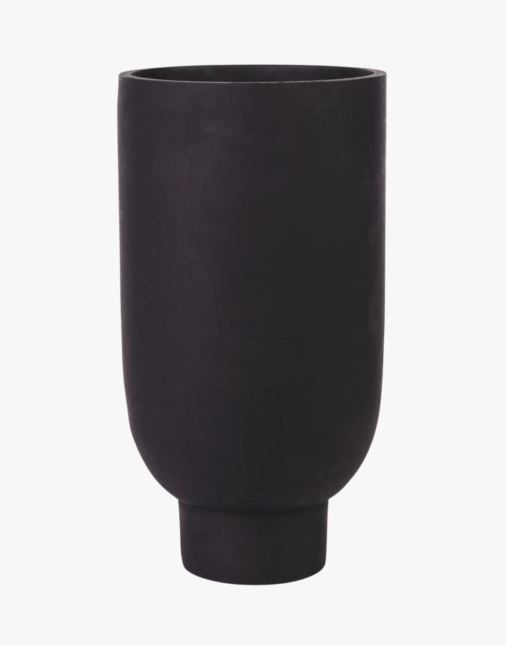 Vase svart - 11x11x19,5 cm svart - 1