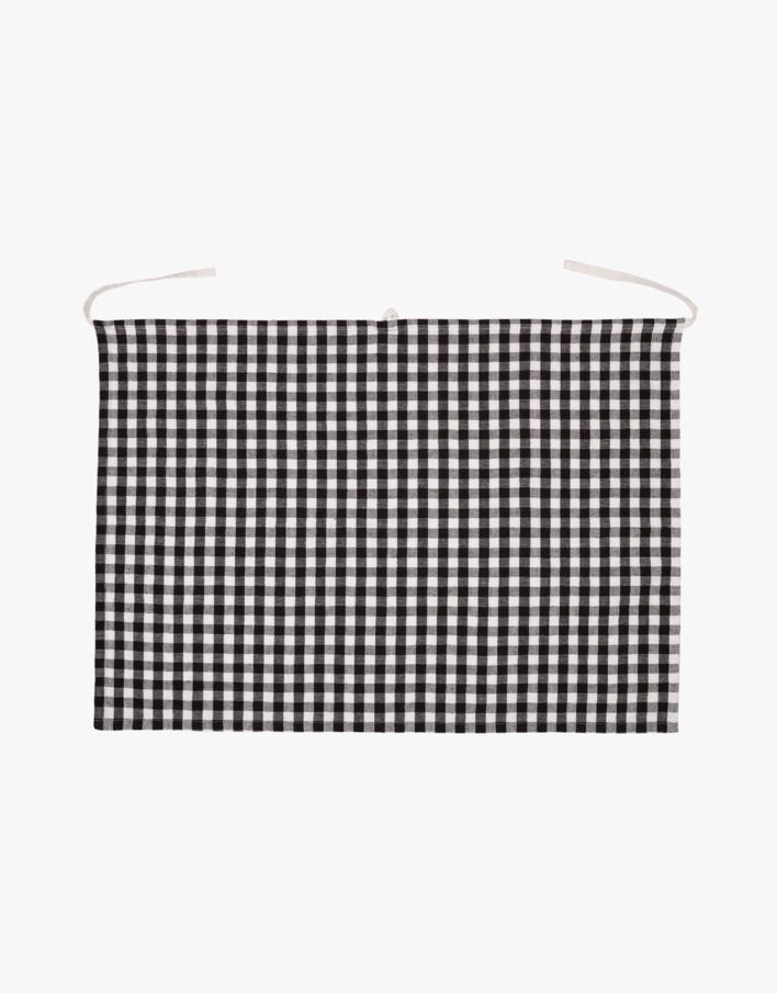 Håndkle/forkle svart - 80x55 cm svart - 1