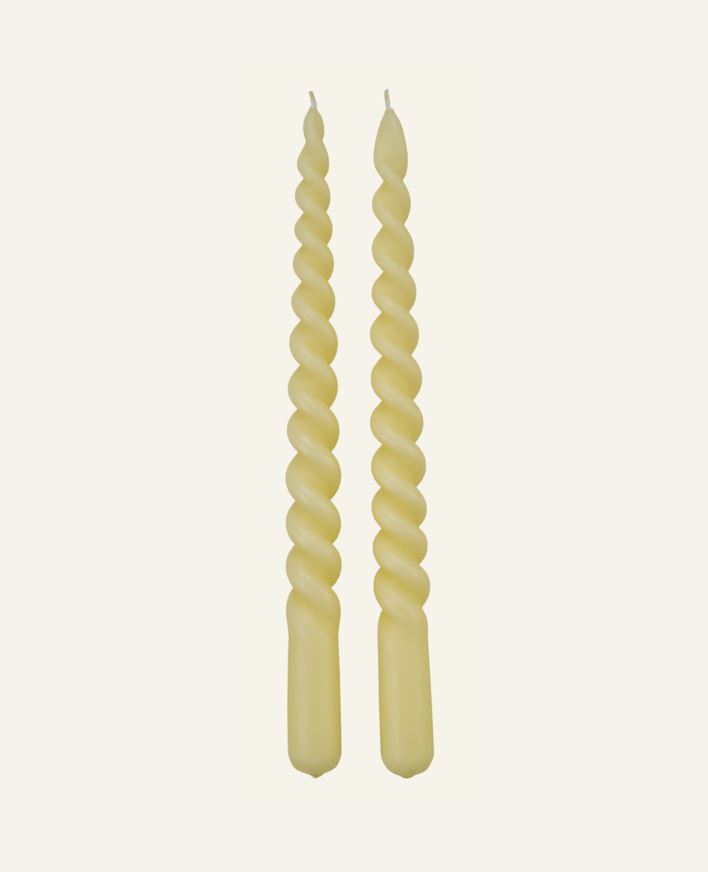 Stakelys lys gul - 29 cm lys gul - 1