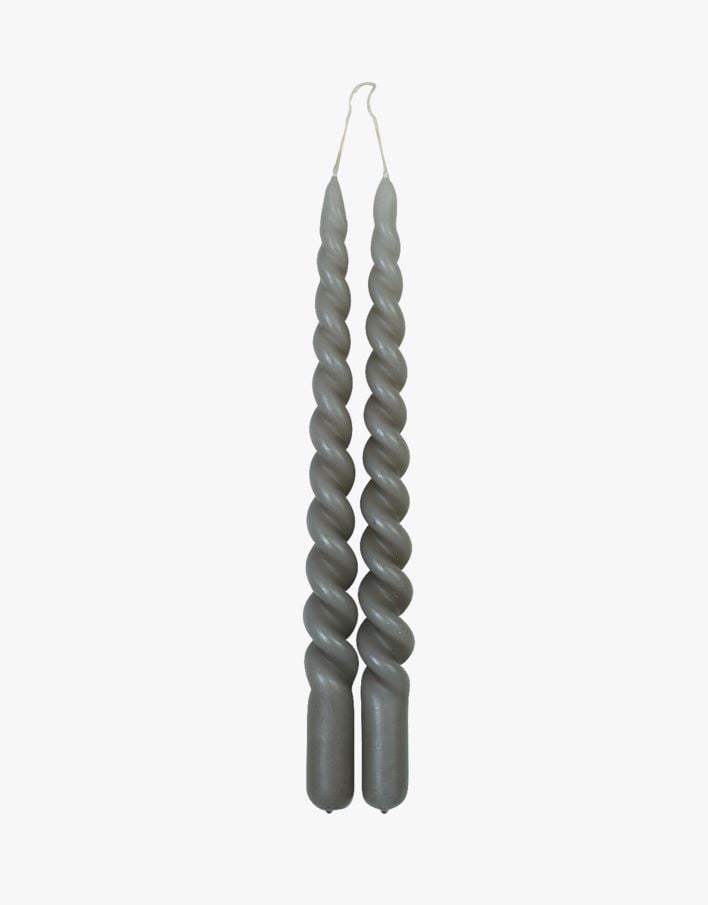 Twisted stakelys grå  - 29 cm grå - 1