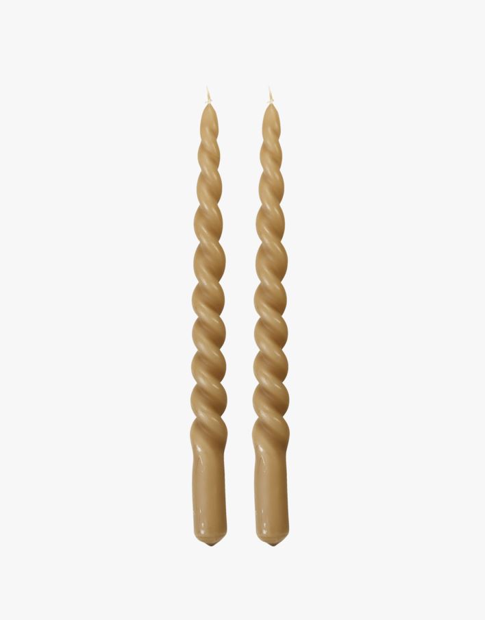 Twisted stakelys beige  - 29 cm beige - 1