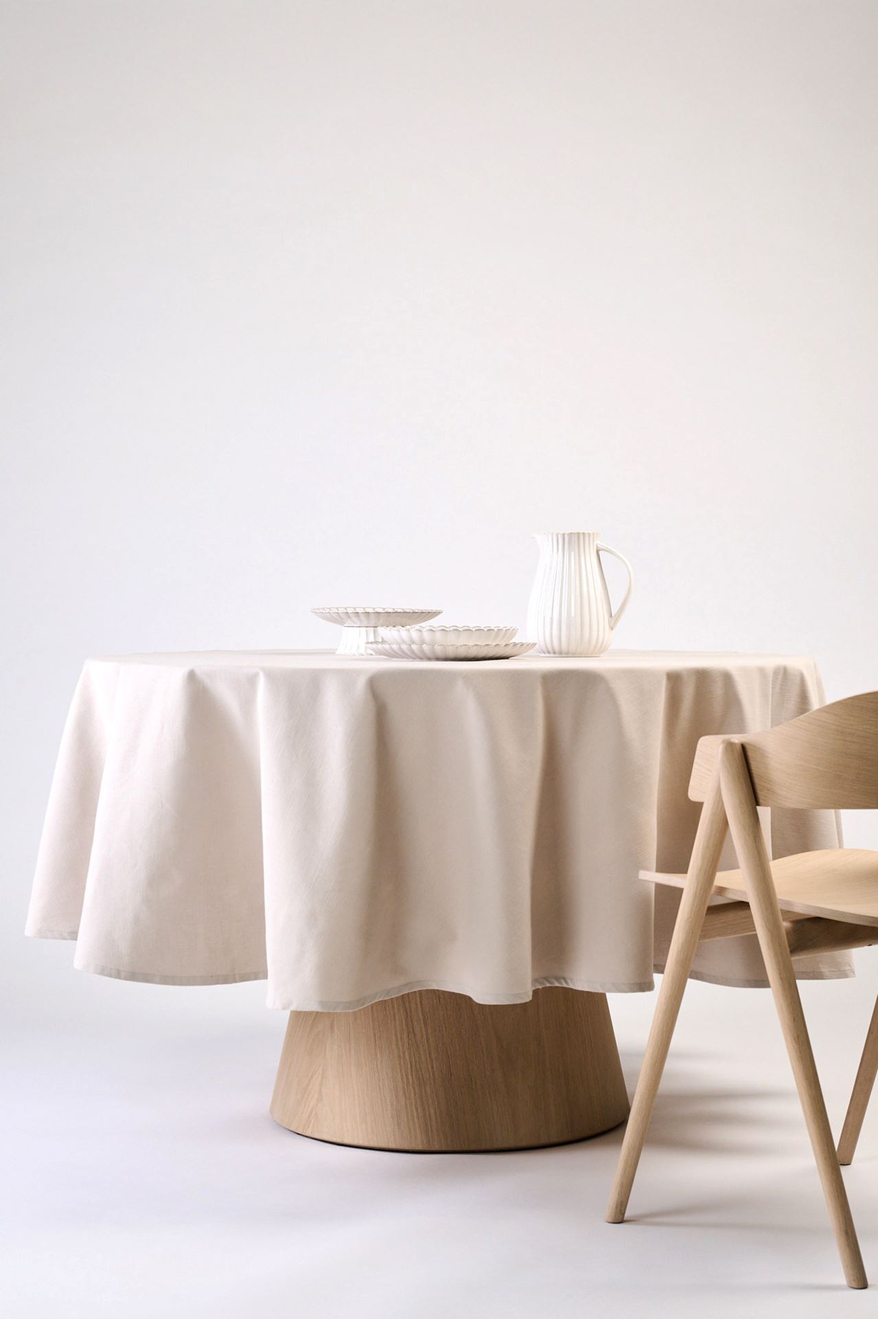 Duk beige - ø220 cm beige - 1