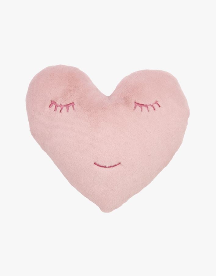 Heart pyntepute rosa  - 30x36 cm rosa - 1