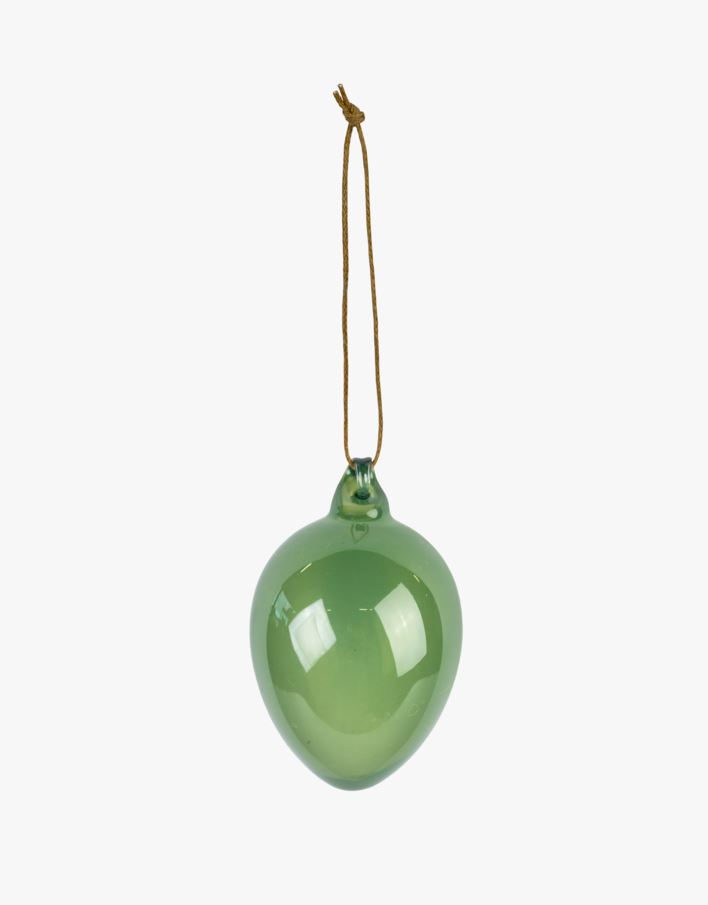 Pynt mørk grønn - 5x7 cm mørk grønn - 1