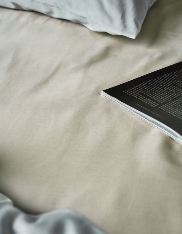 Laken til overmadrass lys grå - 120x200 cm lys grå - 1