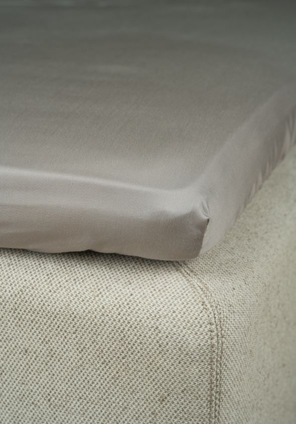 Laken til overmadrass lys grå - 2