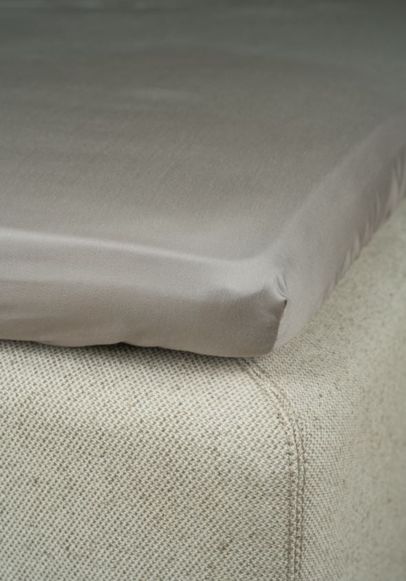 Laken til overmadrass lys grå - 2